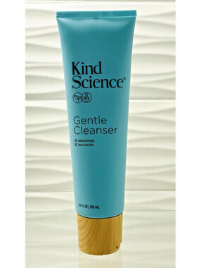 Kind Science Gentle Cleanser 4.5 oz Vit C Fragrance Free Face Wash - NEW SEALED